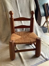 Chaise basse de cheminée