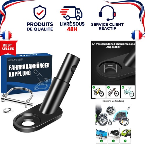 Attache remorque vélo - attache,
