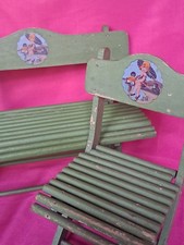 Ancien salon de jardin bois