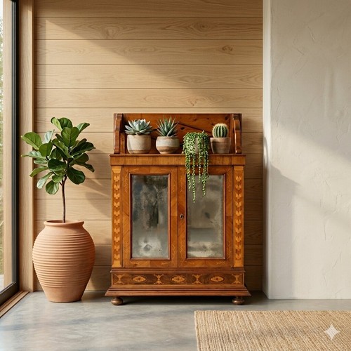 Meuble buffet ancien merisier - buffet,