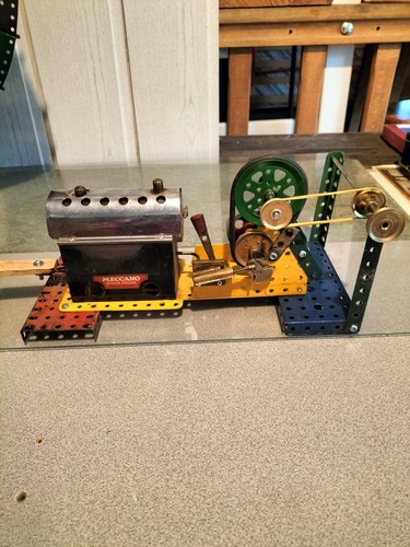 Machine vapeur meccano - machine,