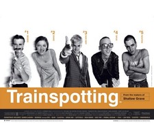 TRAINSPOTTING - One sheet -
