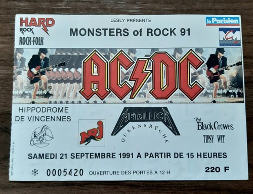 Ticket billet place - ticket, concert