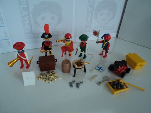Playmobil vintage lot pirates - playmobil,