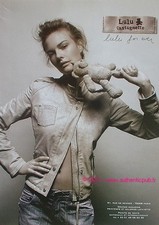 LULU CASTAGNETTE BEAR TEDDY BEAR 2010 FRENCH ADVERTISEMENT