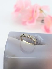 Bague demie-alliance motifs