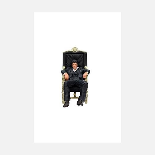 Figurine assise tony - assise,