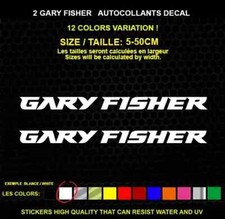 2 GARY FISHER  autocollant