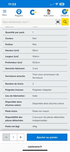 Castorama meuble sous vasque - sous,