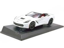 2014 Chevrolet Corvette Stingray Z51 Blanco 1:18 Food 31677