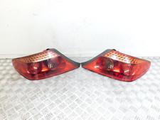 PEUGEOT 407 COUPE REAR TAIL LIGHT PAIR 9648537580 9648537680 2004-2008 FREE P+P