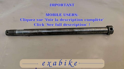 Axe roue arriere - de,