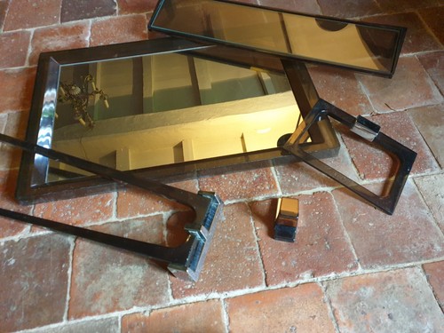 Rare vintage miroir salle - et,