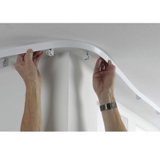 Rail de plafond incurvé pour