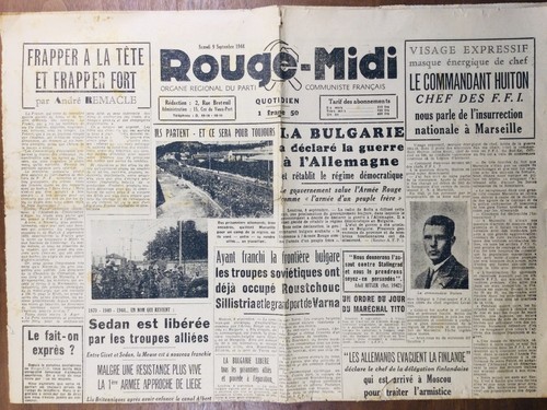 Marseille libération 1944 - libération,