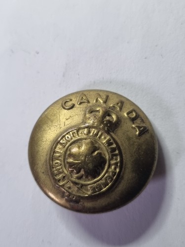 Bouton ancien canada laiton - bouton,