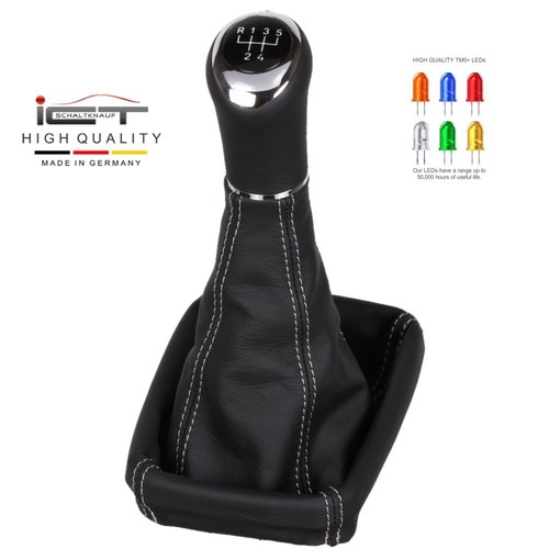 Pommeau levier cuir - levier, pour