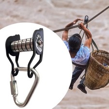 Poulie de slackline en acier