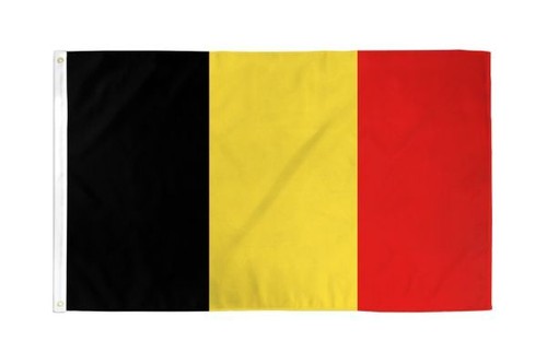 Belgium flag 2x3ft poly 100d - 2x3ft,