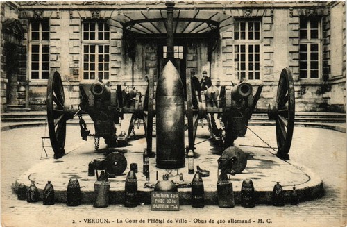 Cpa militaire verdun - cpa,
