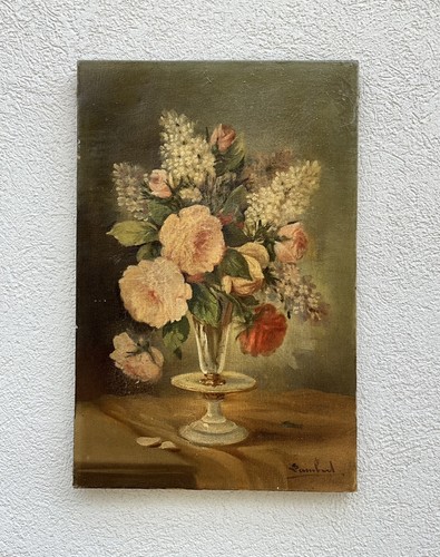 Huile sur toile - , 27x41
