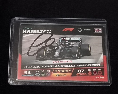Autograph lewis hamilton - autograph,