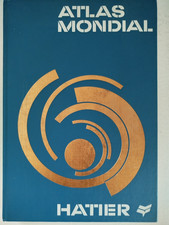 ATLAS  MONDIAL  HATIER  /  Andre JOURNAUX/1968