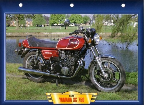 Fiche moto yamaha - moto, 750