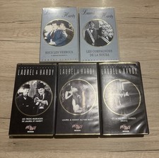 Lot 5  Cassettes VHS Laurel Et