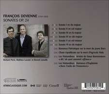 Sonates Op. 24 Pour Basson by Francois Devienne [Audio CD] NEUF