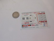 1:43 decals Toyota Celica GT4