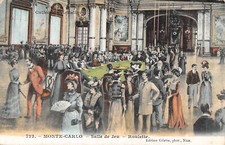 CPA MONACO MONACO MONTE CARLO ROULETTE GAME ROOM