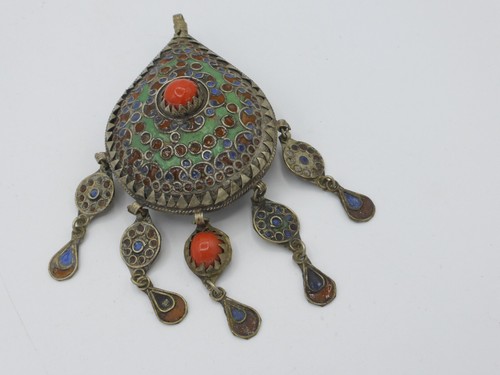 Gros pendentif berbère ancien - gros,