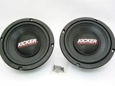 Pair of Vintage Kicker 6-1/2" Automotive Speakers
