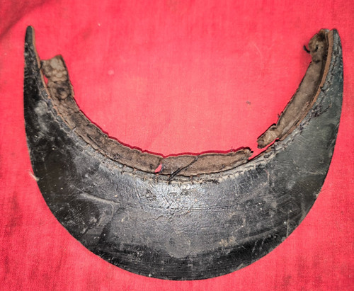 Visière cuir képi 1884 piou - cuir,