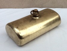 BOUILLOTTE - CHAUFFE-PIEDS - LAITON - ANCIEN - VINTAGE