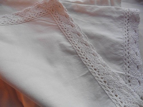 Ancienne nappe rustique lin - ancienne,