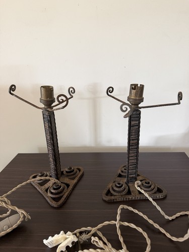Paire pied lampe art - de,