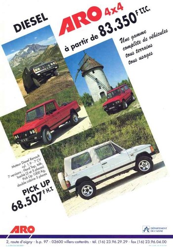 Catalogue brochure aro 1998 - catalogue,