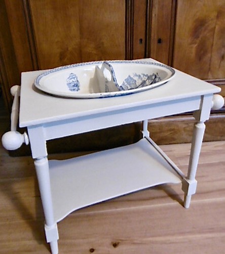 Table toilette bois - de, en