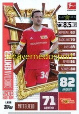 LE22 CHRISTIAN GENTNER UNION BERLIN TOPPS BUNDESLIGA 2020 2021 MATCH ATTAX EXTRA
