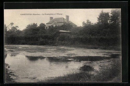 Cpa cametours presbytère - cametours,, le