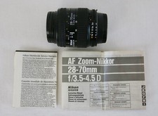 AF NIKKOR 28-70, Nikon AF zoom Nikkor 28-70 mm 3.5 - 4.5 D, très beau, cokin