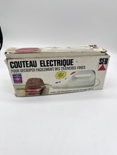 Couteaux Électriques - SEB Vintage Double Lames Auto-affûtantes Voyant Lumineux