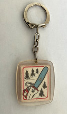 1960s STIHL CHAINSAWS -Motoculture-Vintage Keychain-R6