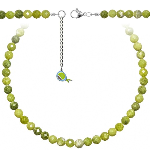 Collier jade néphrite - en,