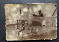 photo pilot plane Blériot XI years 1900-10