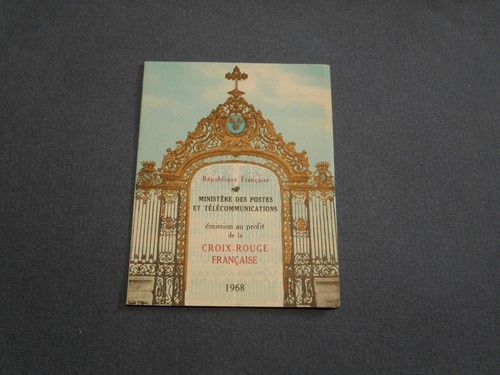 France carnet croix rouge 1968 - croix,