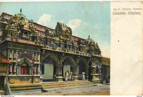 Carte postale ancienne sri - ancienne,