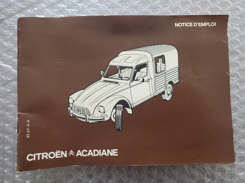 Notice emploi citroen - notice,